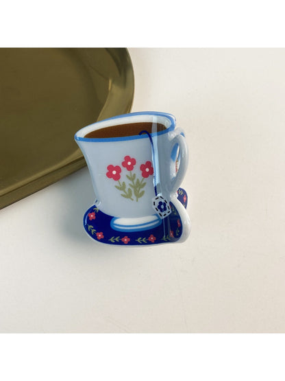 Beau - Sweet Coffee Cup-Shaped Hair Clip