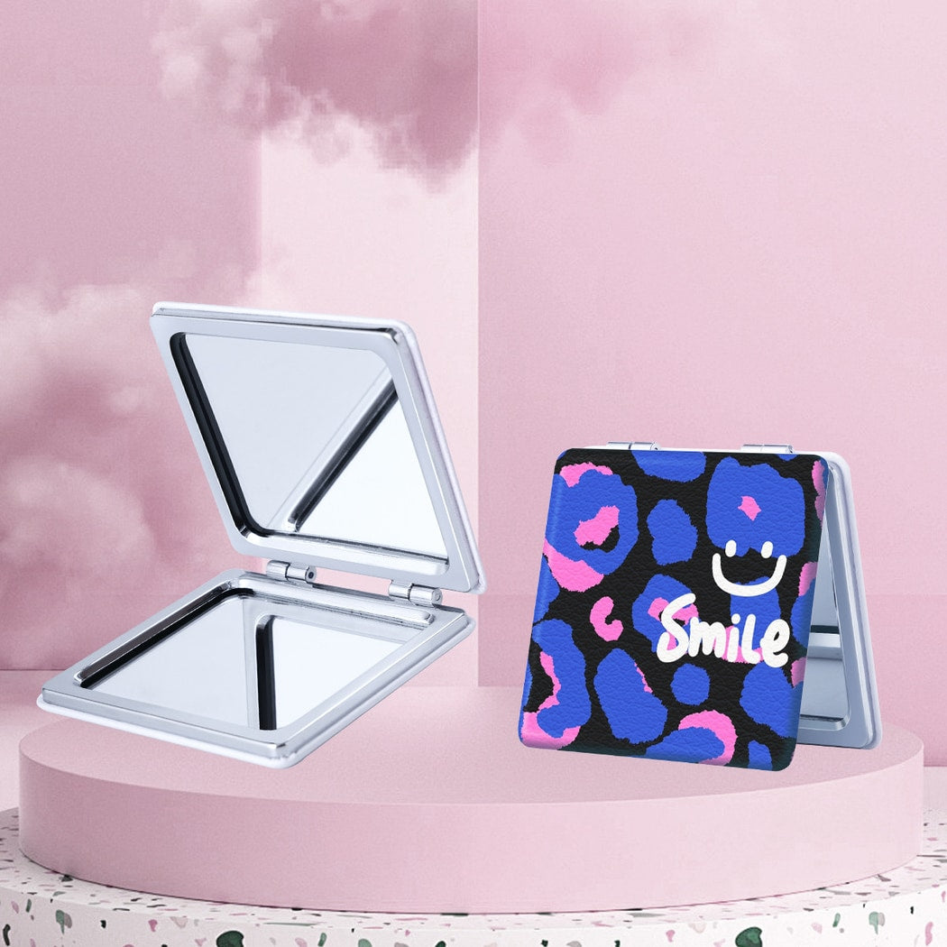 Mirroray - Printed Travel Folding Compact Makeup Mirror