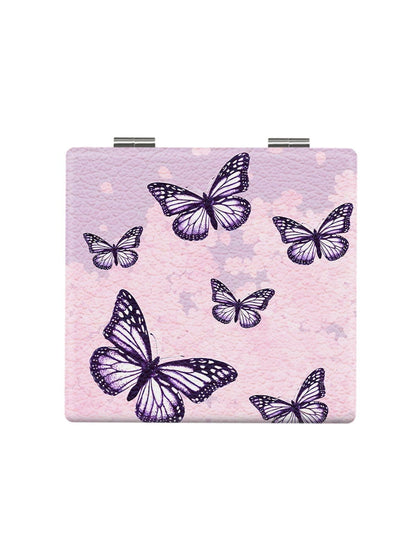 Mirroray - Butterfly Print Foldable Makeup Mirror