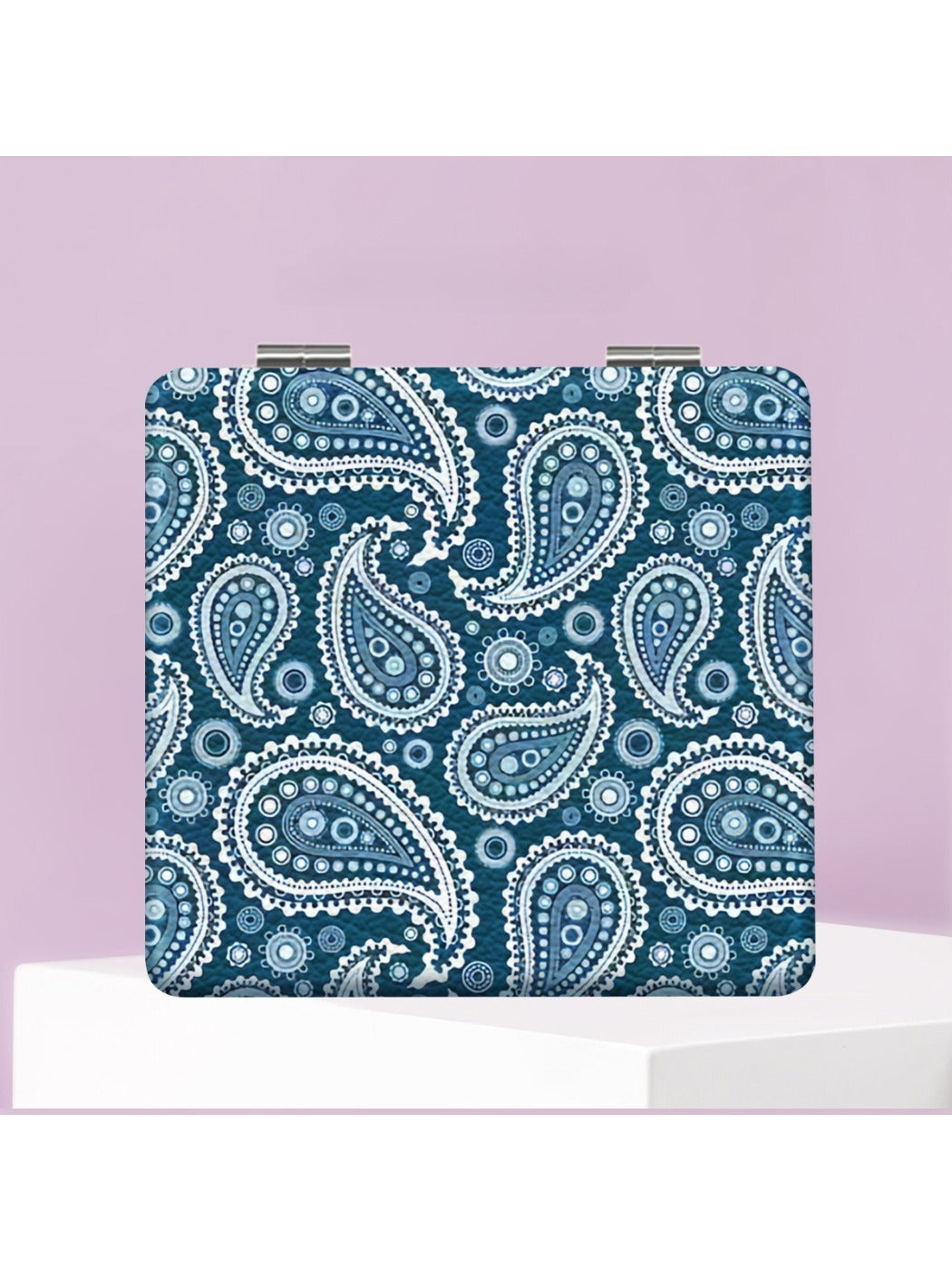 Mirroray - Vintage Patterned Square Compact Mirror