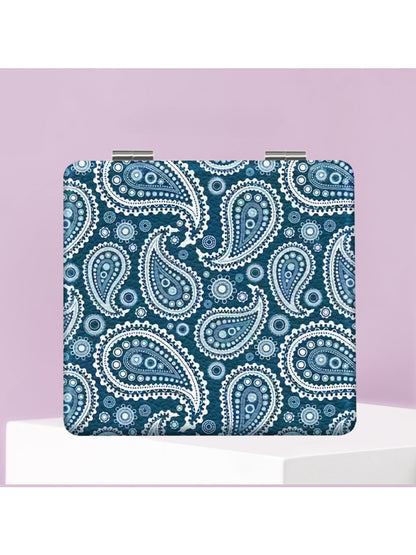 Mirroray - Vintage Patterned Square Compact Mirror