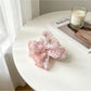 Gifty - Floral Print Multi-Layer Polyester Scrunchie