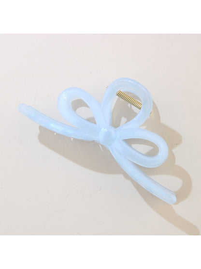 Beau - Pearlescent Bow-Shaped Hair Clip