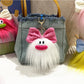 Keypus - Funny Bow Doll Bag Charm Keychain