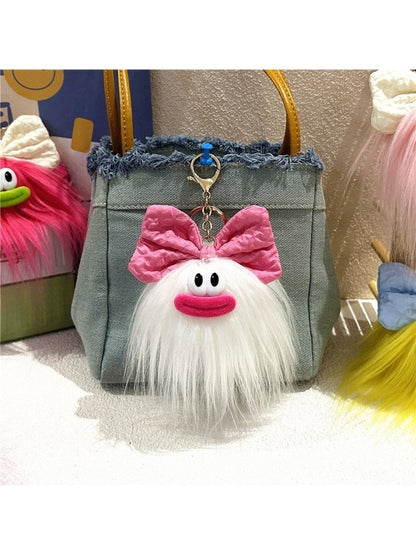 Keypus - Funny Bow Doll Bag Charm Keychain