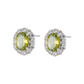 Earedge - Geometric Oval Fashion Stud Earrings Style