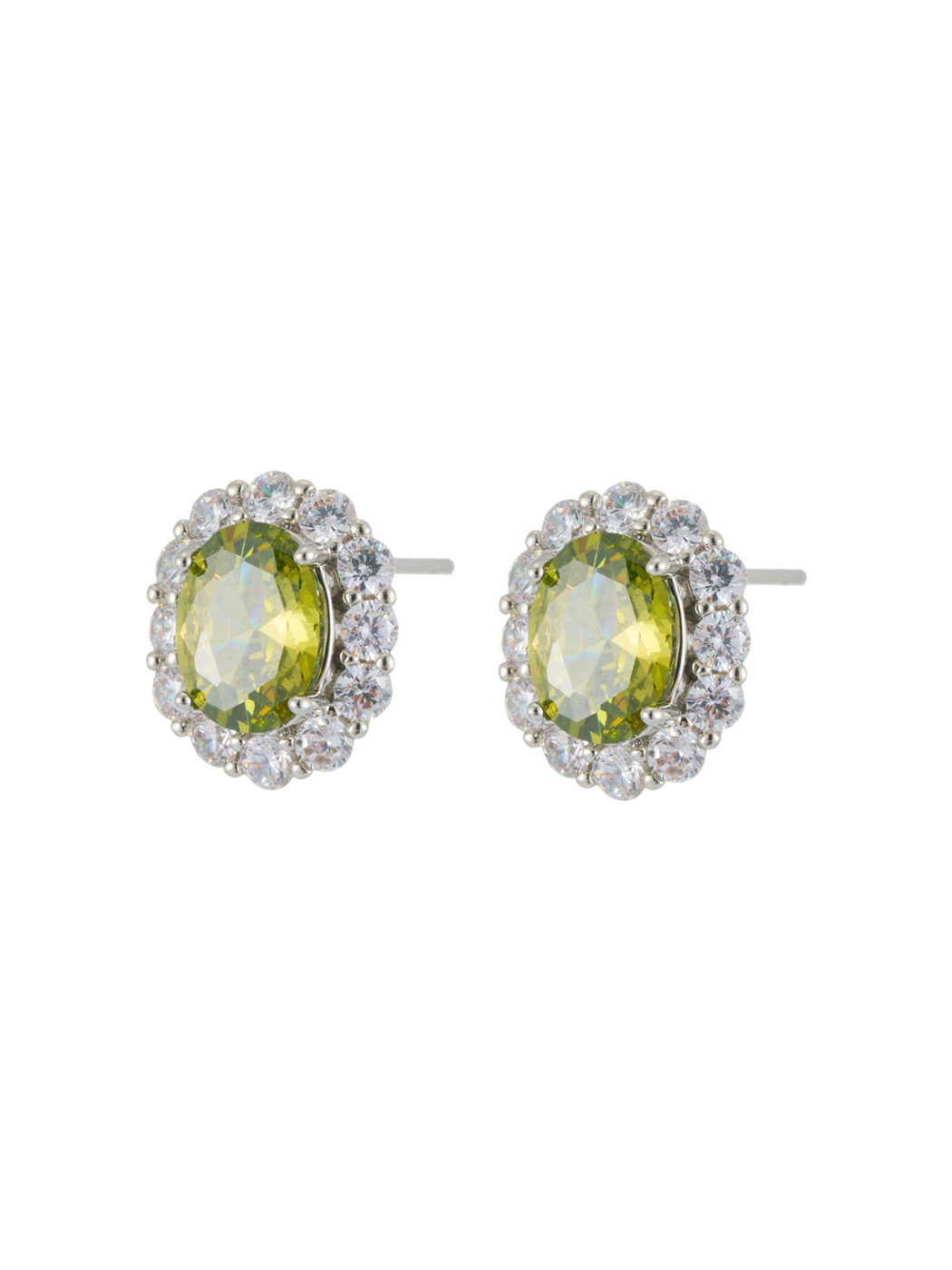 Earedge - Geometric Oval Fashion Stud Earrings Style