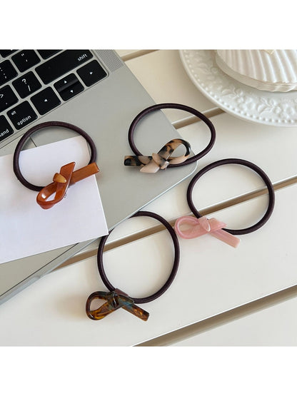 Gifty - High-Stretch Acetate Bow Hair Tie