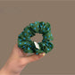 Gifty - Polka Dot Ruffled Polyester Scrunchie