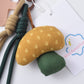 Keypus - Floral Patterns Colorful Mushroom Keychain