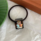 Gifty - Acetate Cube Bear Hair Tie