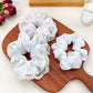 Gifty - Ink Wash Print Ruched Scrunchie