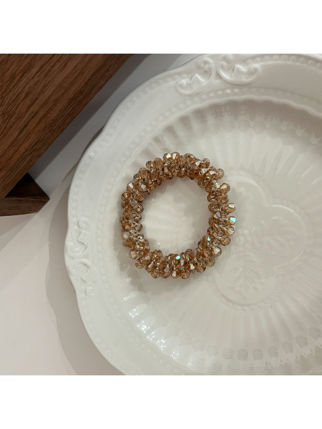 Gifty - Imitation Crystal Hair Tie Bracelet