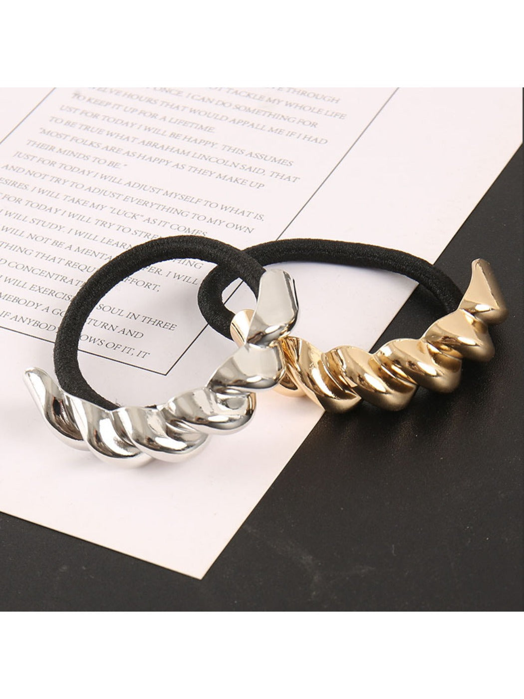 Gifty - Sweet Edgy Twisted Hair Tie