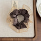 Gifty - Polyester Mesh Ruffle Edge Gathered Scrunchie