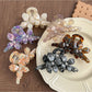 Beau - Elegant Double Bloom Claw Clip