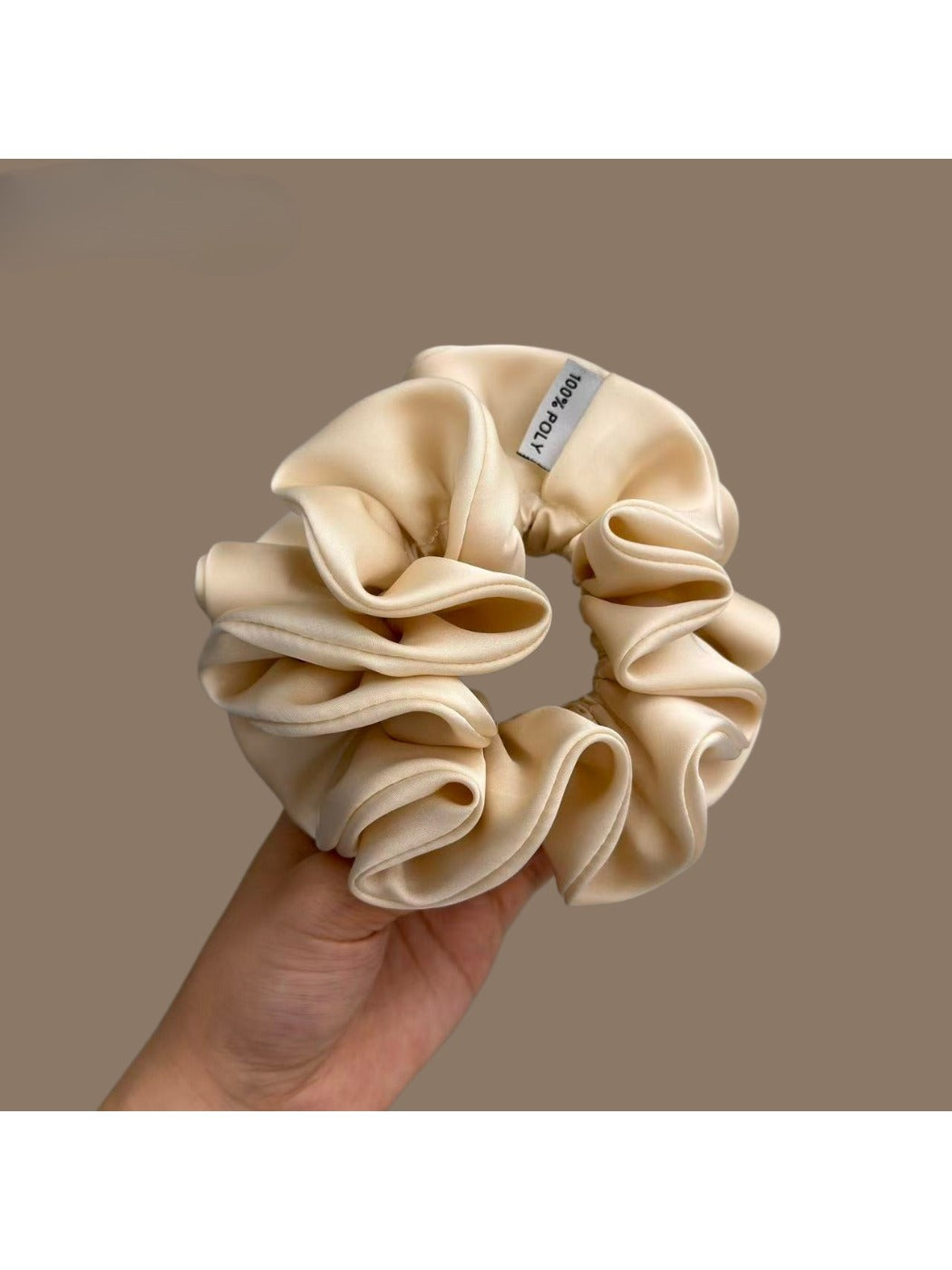 Gifty - Chic Solid Satin Scrunchie