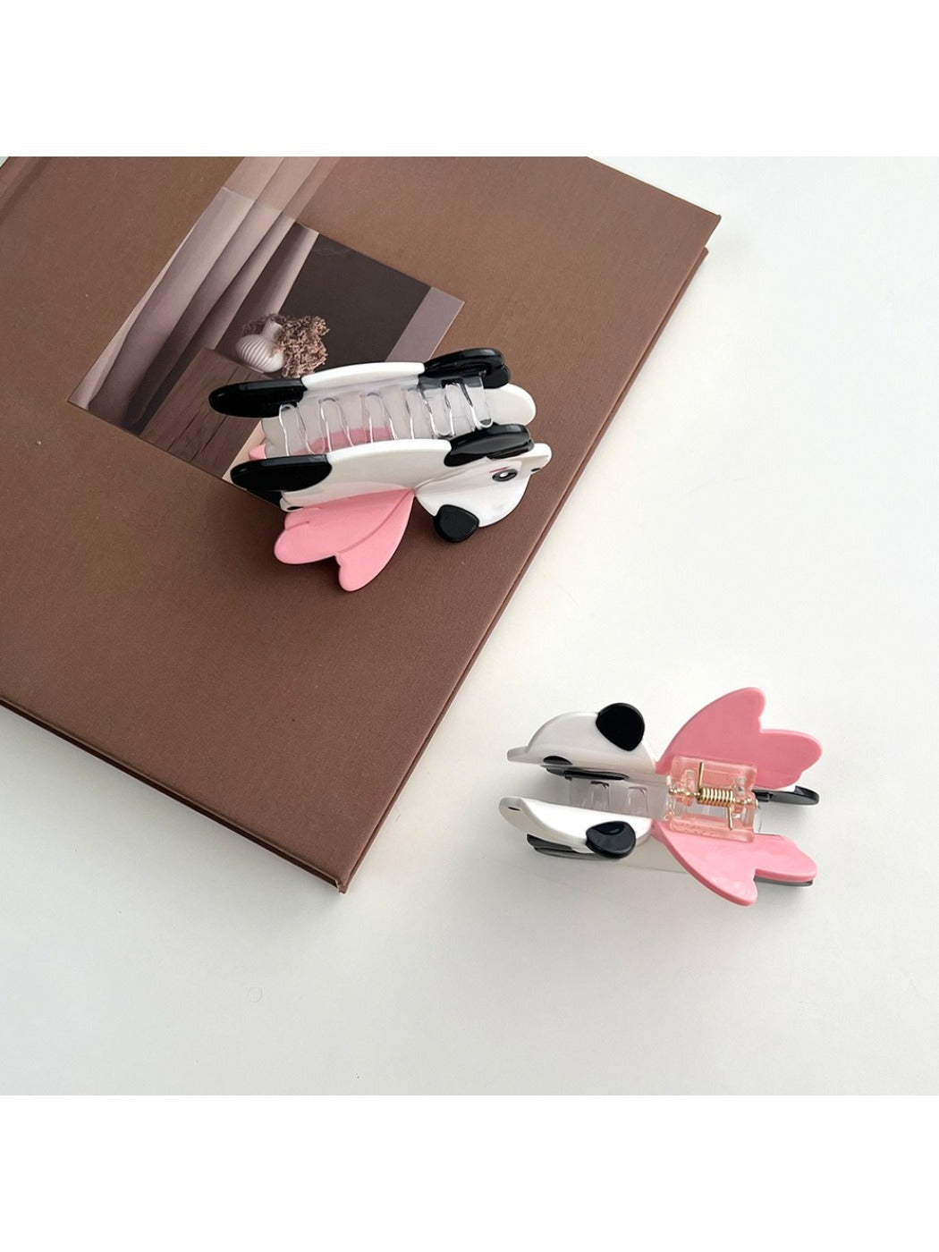 Beau - Winged Panda Hair Clip