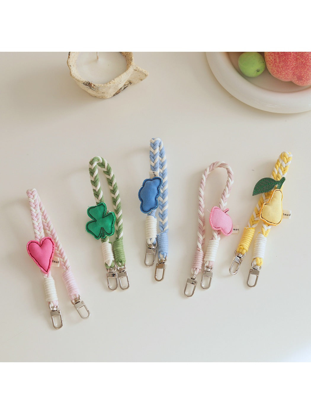 Keypus - Adorable Valentines Day Knitted Phone Lanyard