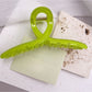 Beau - Essential Solid Color Crisscross Design Claw Clip