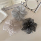 Gifty - Chic Striped Ruched Scrunchie