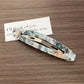 Beau - Elegant Openwork Willow Leaf Shaped Hair Clip