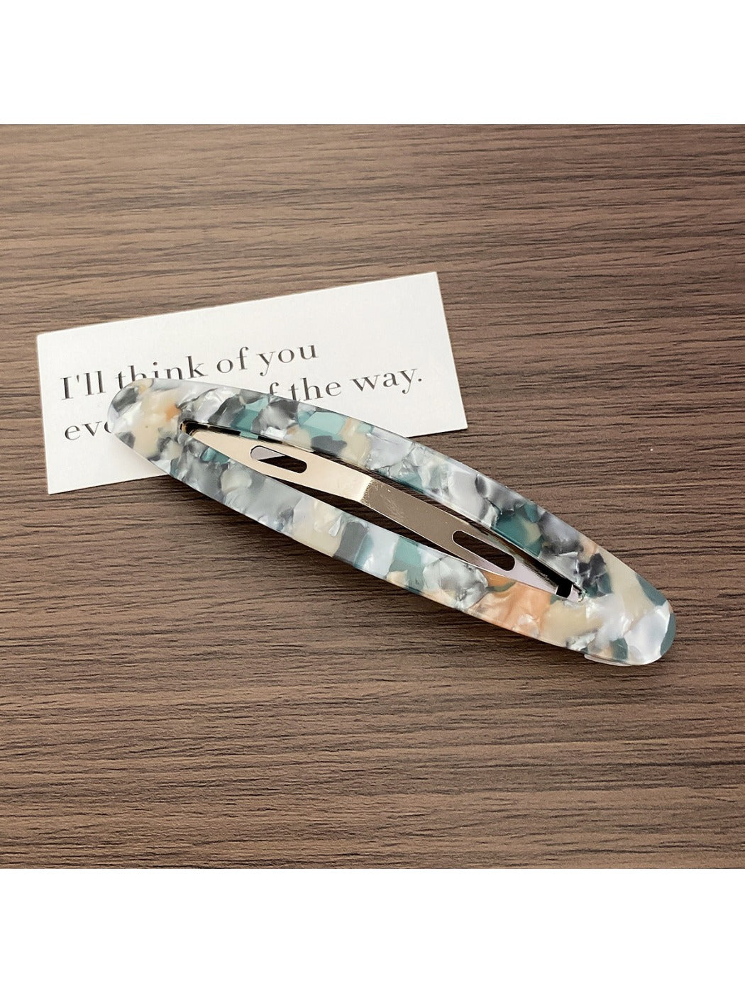 Beau - Elegant Openwork Willow Leaf Shaped Hair Clip