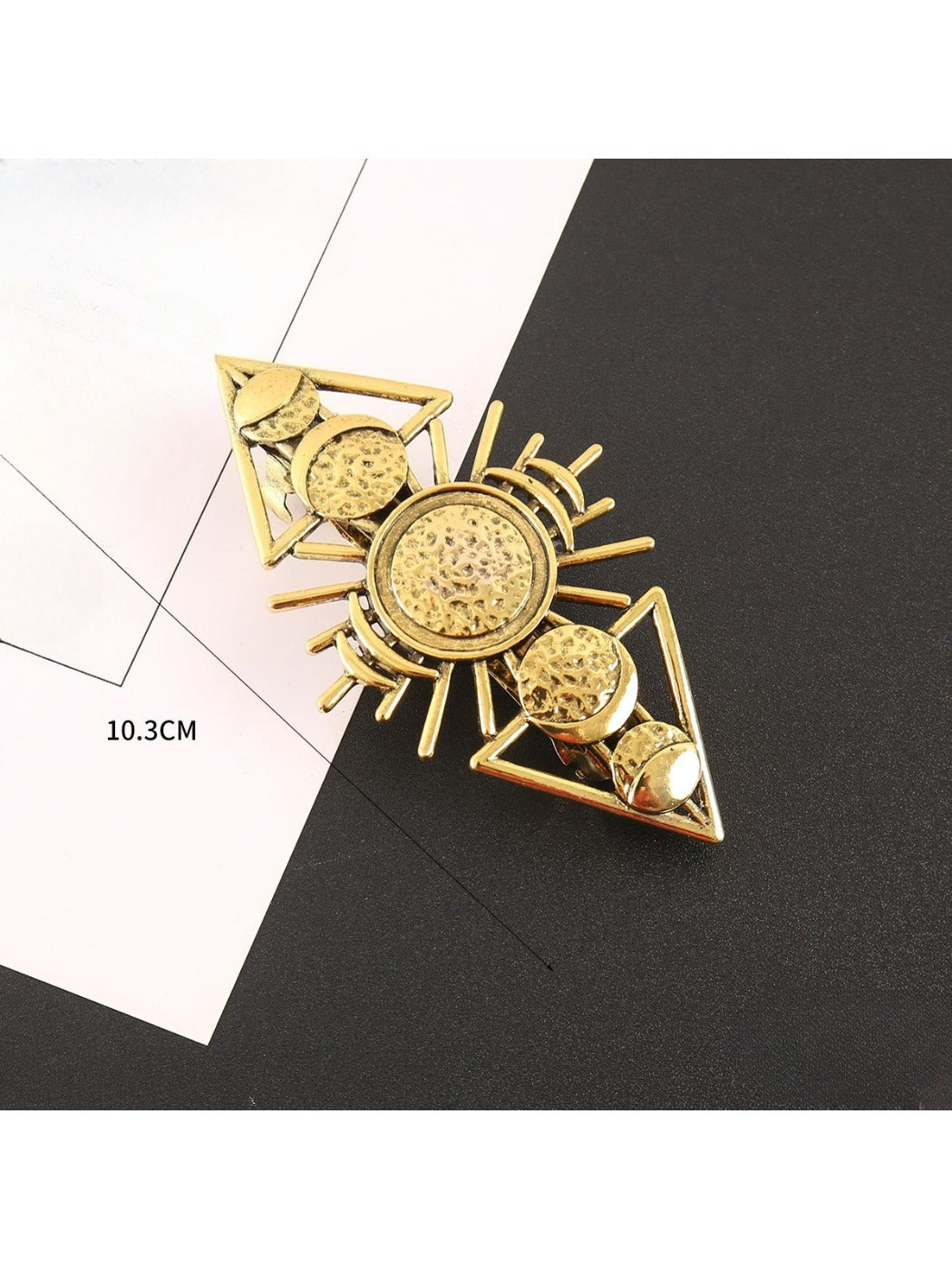 Beau - Retro Abstract Minimalist Hair Clip