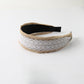 Gifty - Retro Lace Woven Wide Headband