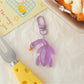 Keypus - Cute Solid Color Roast Duck Shaped Keychain