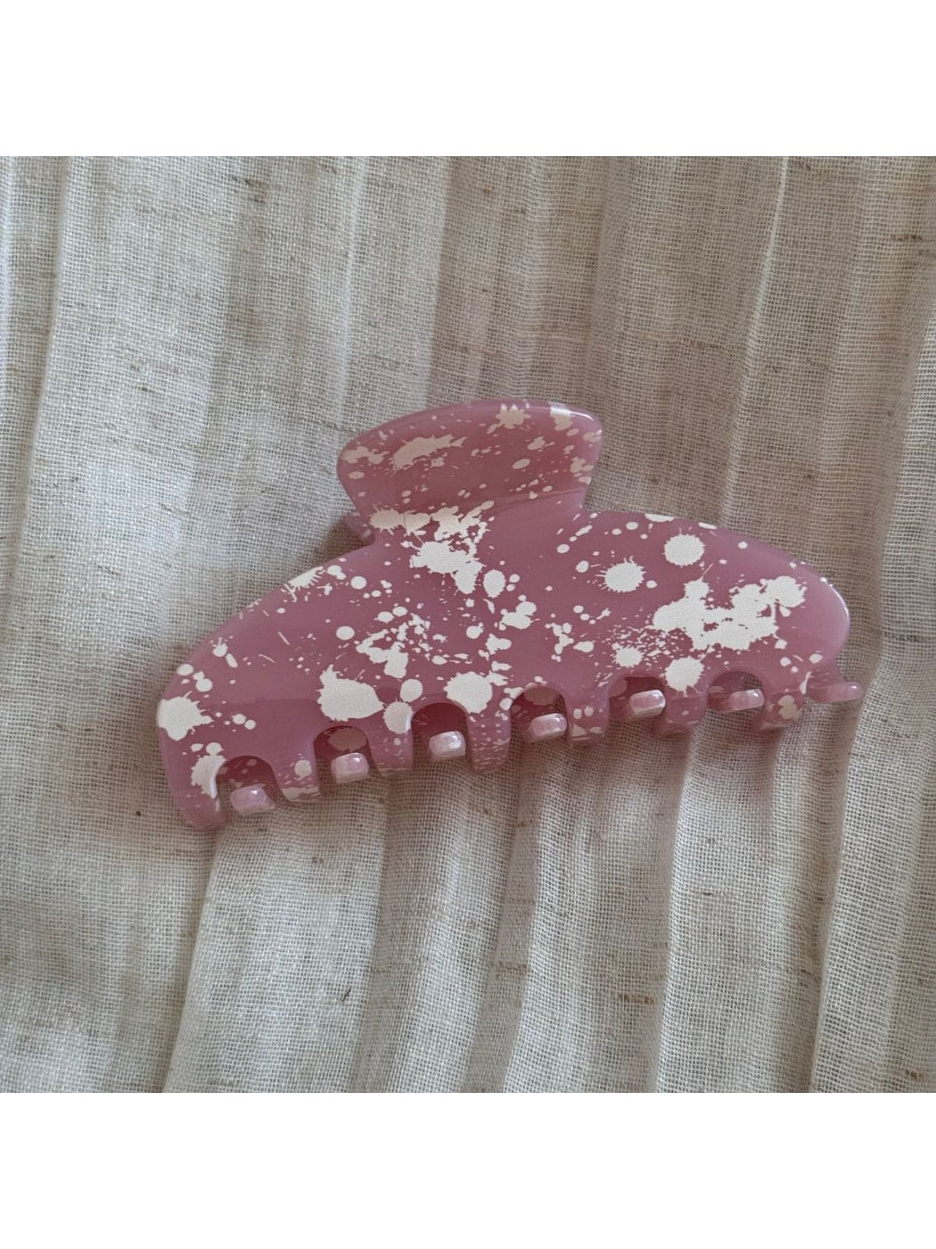 Beau - Irregular Fan Shaped Acetate Hair Claw Clip