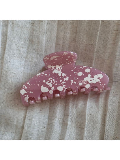 Beau - Irregular Fan Shaped Acetate Hair Claw Clip