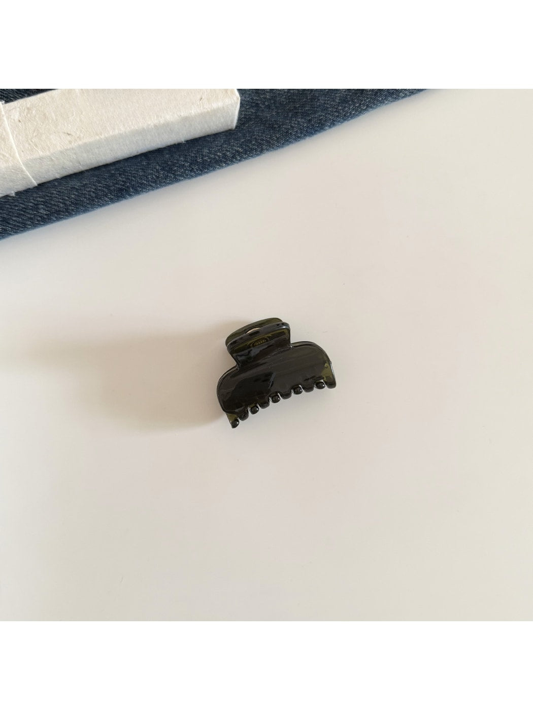 Beau - Glossy PC Alloy Half Up Styling Claw Clip