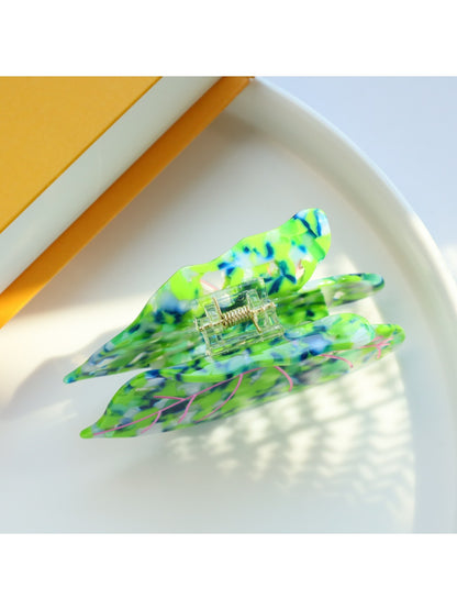 Beau - Acetate Leaf Hair Claw Clip