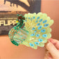 Beau - Peacock Acetate Hair Clip