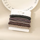 Gifty - Solid Color Crinkle Hair Tie Set