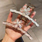 Beau - Sweet Floral Wave Shape Hair Styling Claw Clip