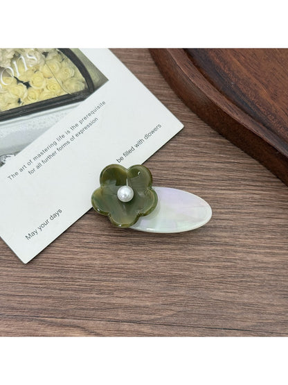 Beau - Minimalist Floral Small Hair Clip