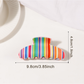 Beau - Striped PVC Updo Hair Clip