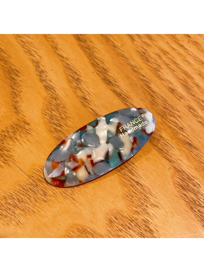 Beau - Oval-Shaped Small Vintage Hair Clip