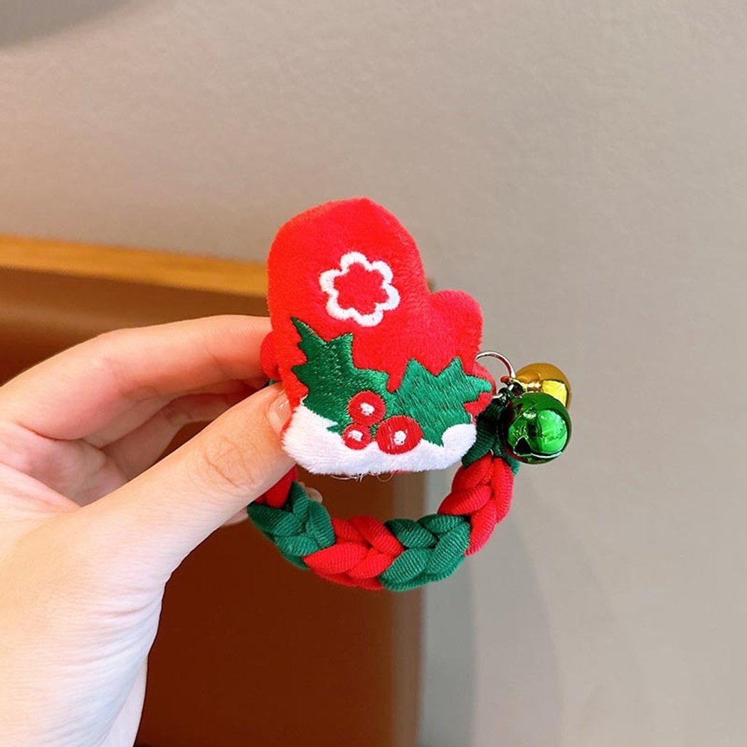 Gifty - Christmas Theme Design Braided Hair Tie