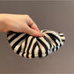 Gifty - Vintage Knitted Striped Hair Loop