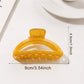 Beau - Minimalist Openwork Crescent Hair Claw Clip