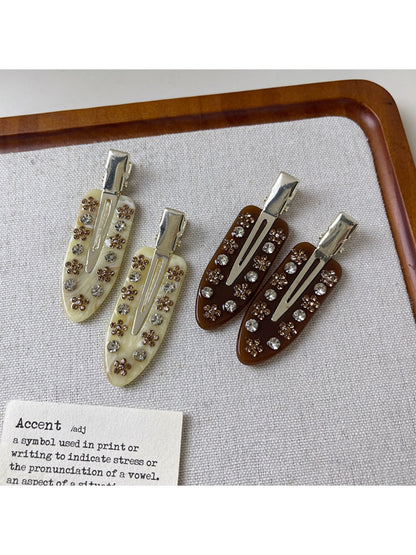 Beau - Vintage Duckbill Shaped Hair Clip