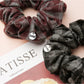Gifty - College Style Patterned Scrunchie
