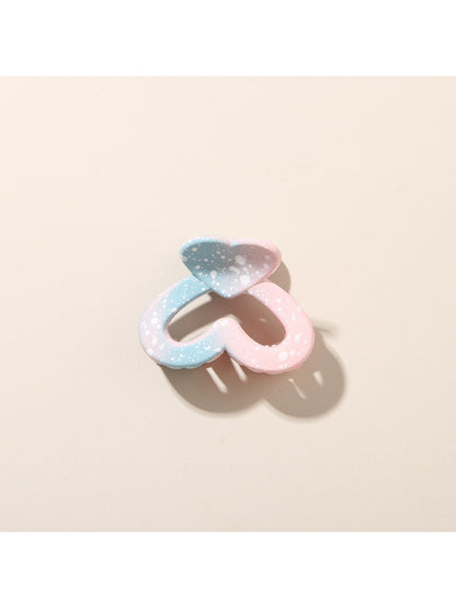 Beau - Gradient Heart Shaped Hair Claw Clip