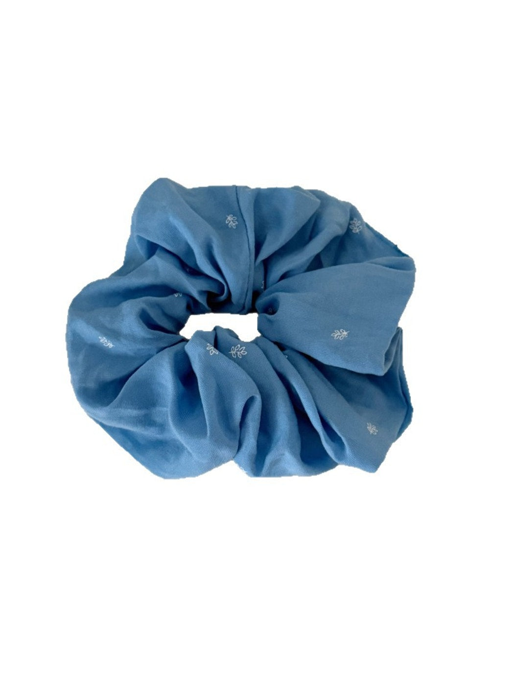 Gifty - Simple Floral Print Polyester Hair Scrunchie