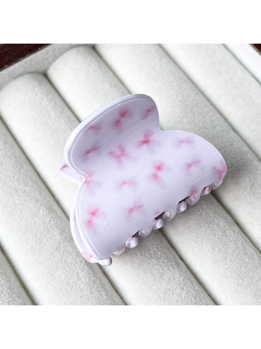 Beau - Sweet Printed Ring Acrylic Hair Claw Clip