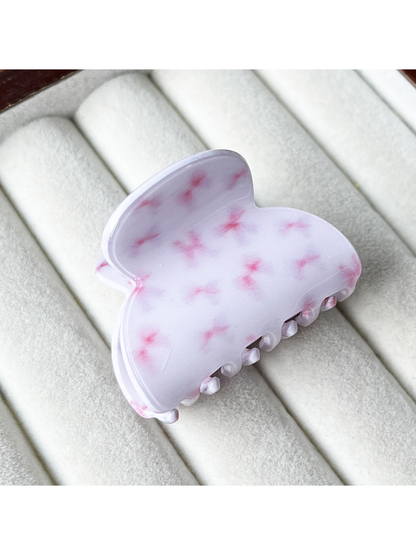 Beau - Sweet Printed Ring Acrylic Hair Claw Clip