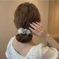Gifty - Heart Bow Fabric Elastic Scrunchie